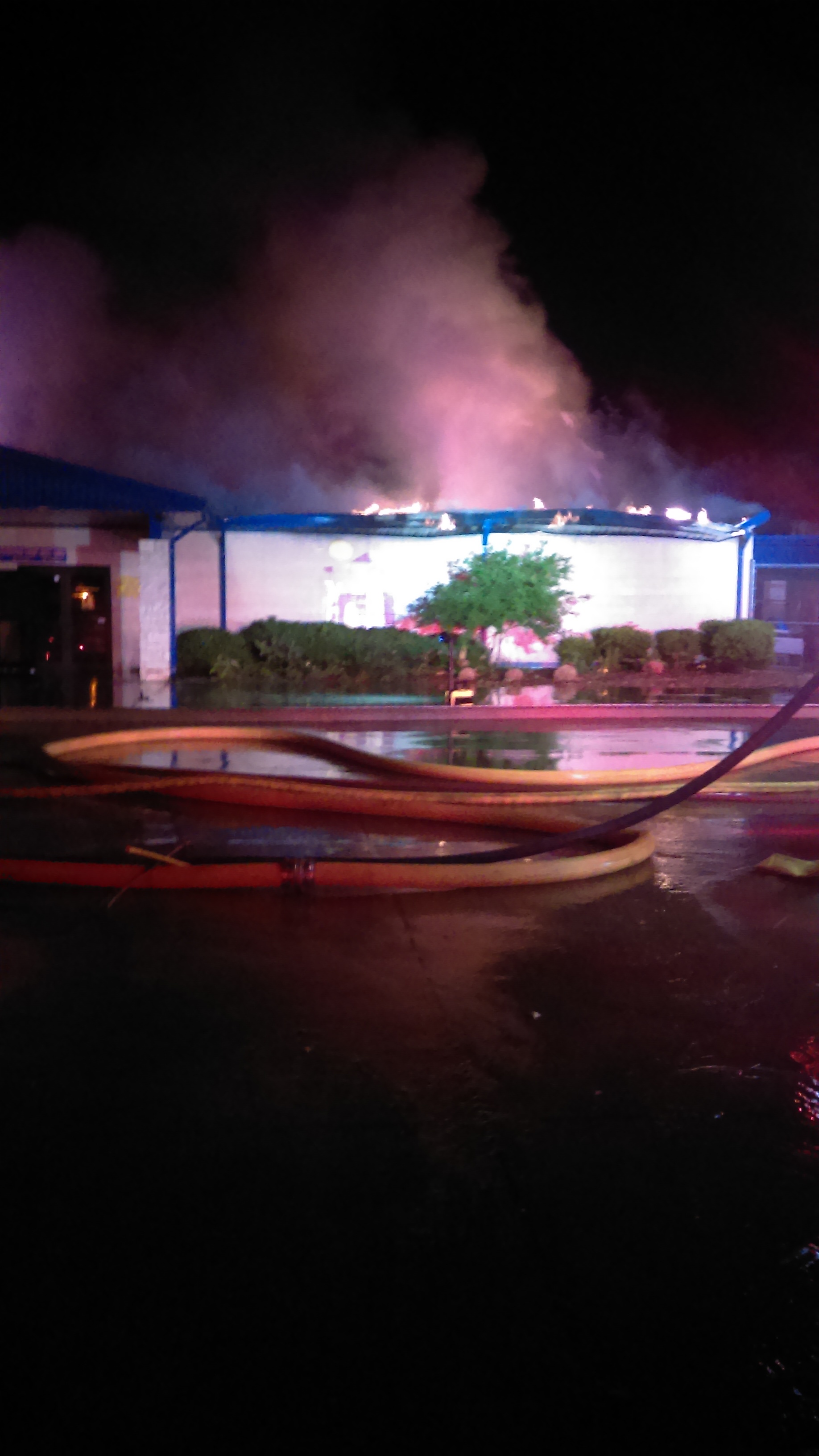 UPDATE Splash Kingdom Water Park main building destroyed in early